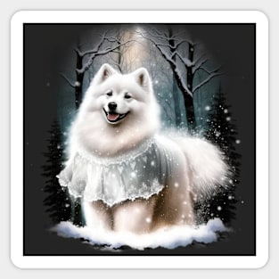 Mythical Samoyed Sticker